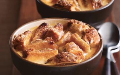 Banana Caramel Bread Pudding Recipe