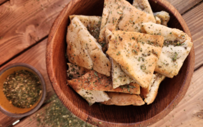 Seasoned Pita Chips Recipe