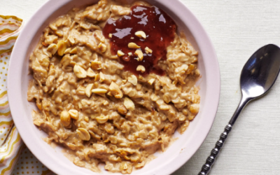 Peanut Butter and Jelly Oatmeal Recipe